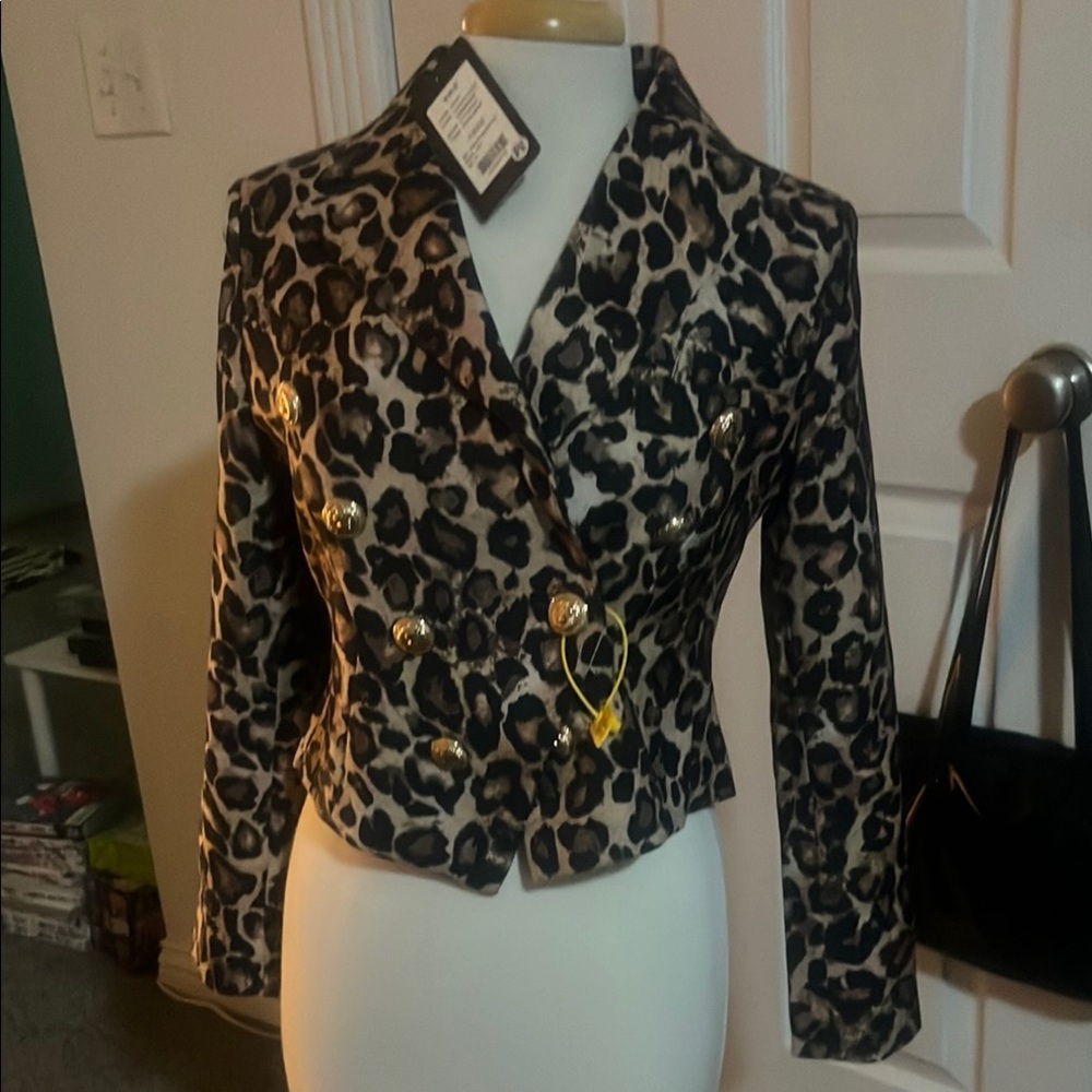 Leopard Print Women's Jacket